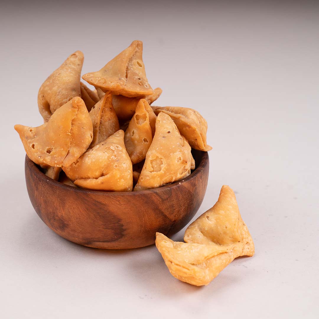 Dryfruit samosa